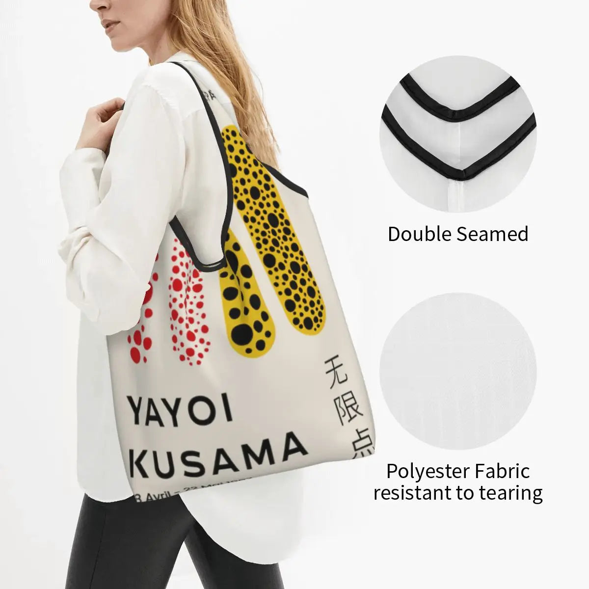 Yayoi Kusama Shopping Bag